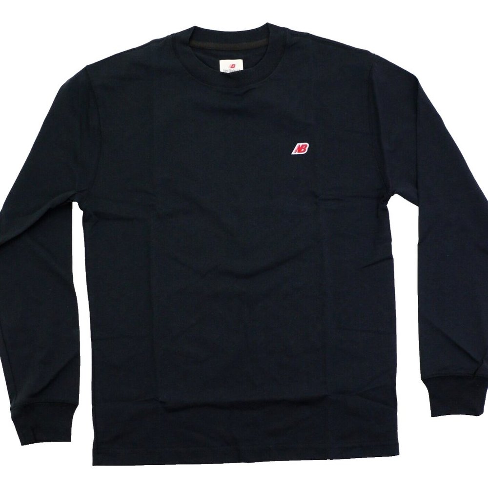 New Balance Men's T-shirt Made In USA Core Heavyweight Long Sleeve Size Small